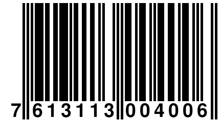 7 613113 004006