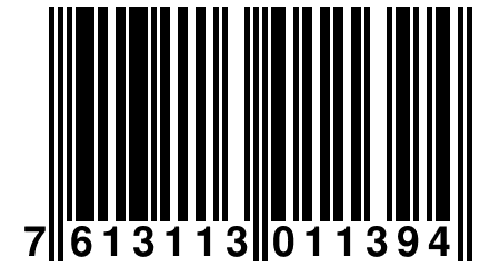 7 613113 011394