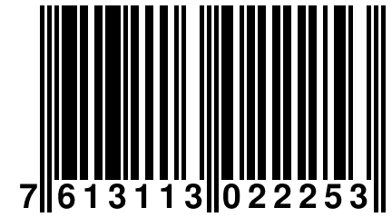 7 613113 022253