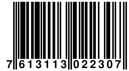 7 613113 022307