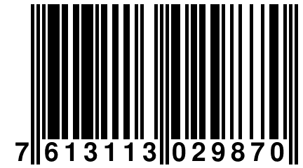 7 613113 029870