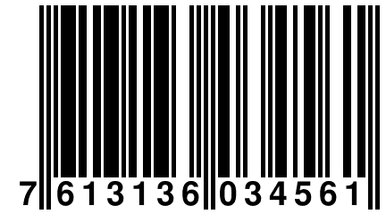 7 613136 034561
