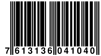 7 613136 041040