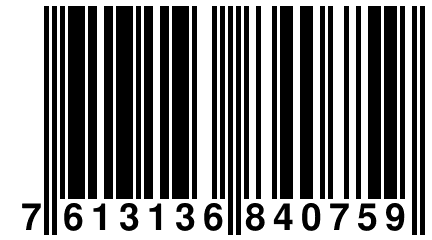 7 613136 840759
