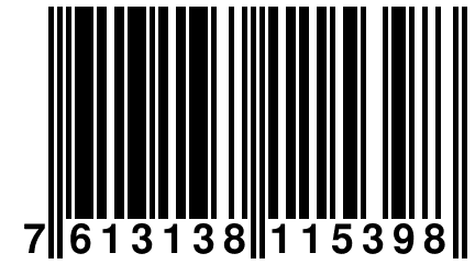 7 613138 115398