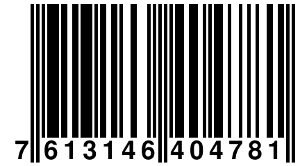 7 613146 404781
