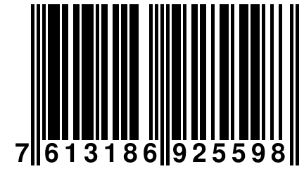 7 613186 925598