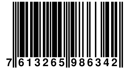 7 613265 986342
