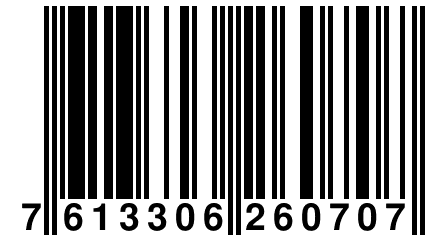 7 613306 260707