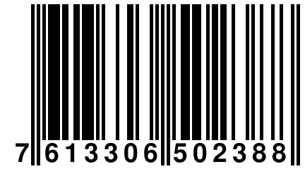 7 613306 502388