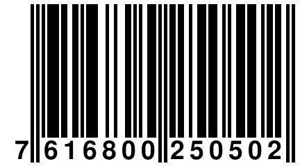 7 616800 250502