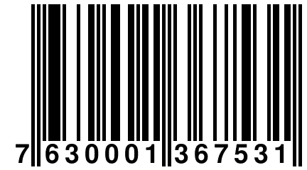 7 630001 367531