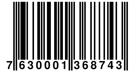7 630001 368743