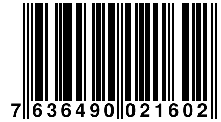 7 636490 021602