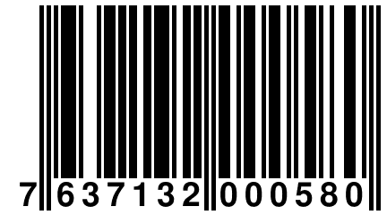 7 637132 000580