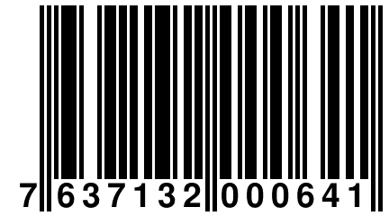 7 637132 000641