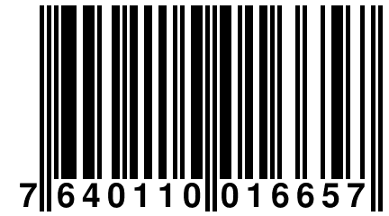7 640110 016657