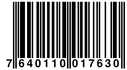 7 640110 017630