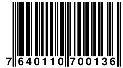 7 640110 700136