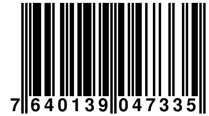 7 640139 047335