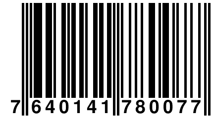 7 640141 780077