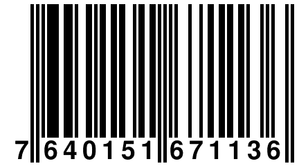 7 640151 671136