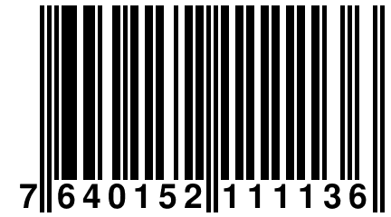 7 640152 111136