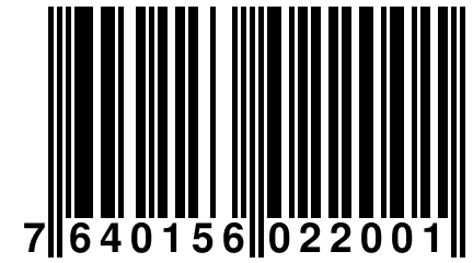 7 640156 022001