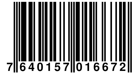 7 640157 016672