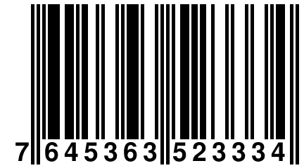7 645363 523334