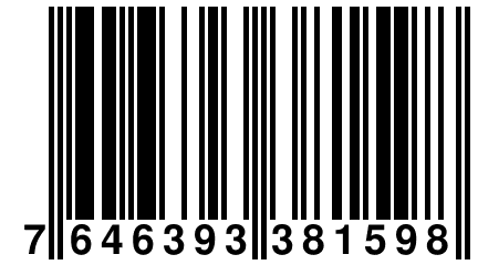 7 646393 381598