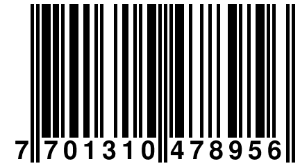 7 701310 478956
