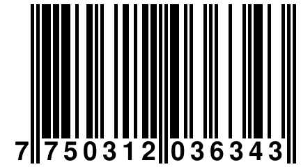 7 750312 036343