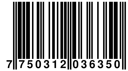 7 750312 036350