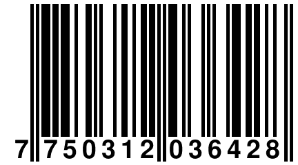 7 750312 036428