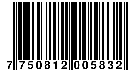 7 750812 005832