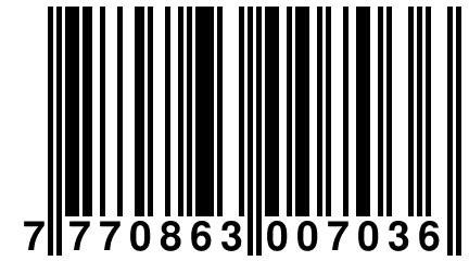 7 770863 007036