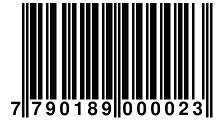 7 790189 000023