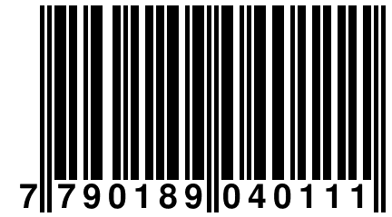 7 790189 040111