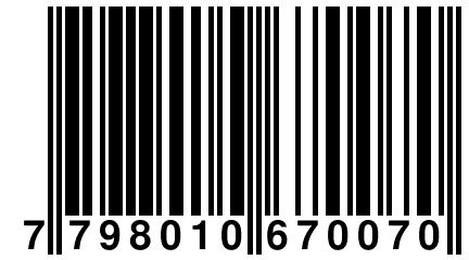 7 798010 670070