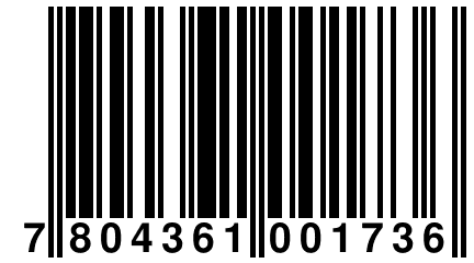 7 804361 001736