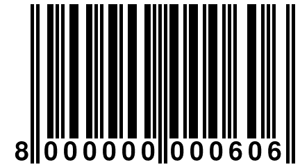 8 000000 000606