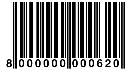 8 000000 000620