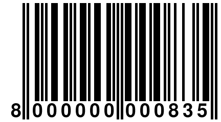 8 000000 000835