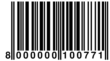 8 000000 100771