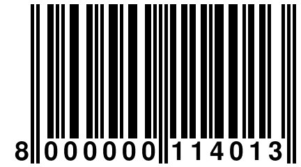 8 000000 114013