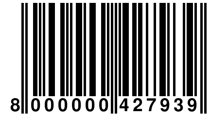 8 000000 427939