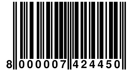 8 000007 424450