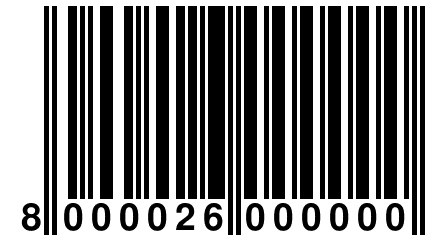 8 000026 000000