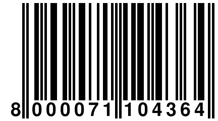 8 000071 104364